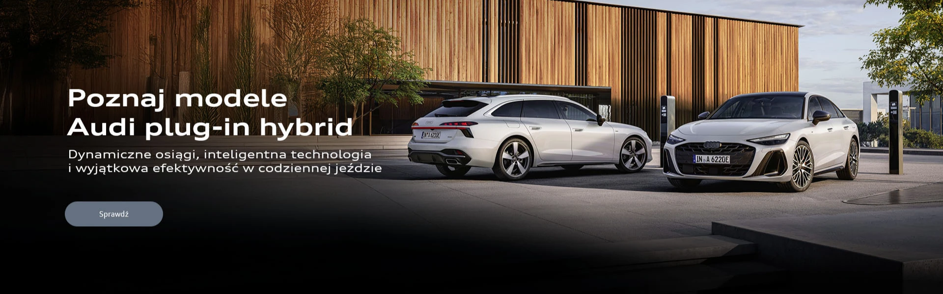 Poznaj modele Audi plug-in hybrid